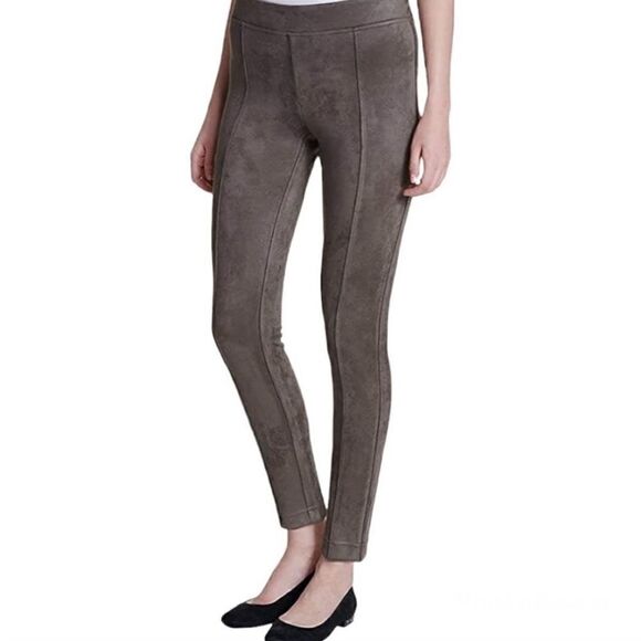 Andrew Marc Pants - 𝅺andrew Marc | NWOT Super Soft Stretch Vegan Suede Skinny‎ Pants in Taupe Brown